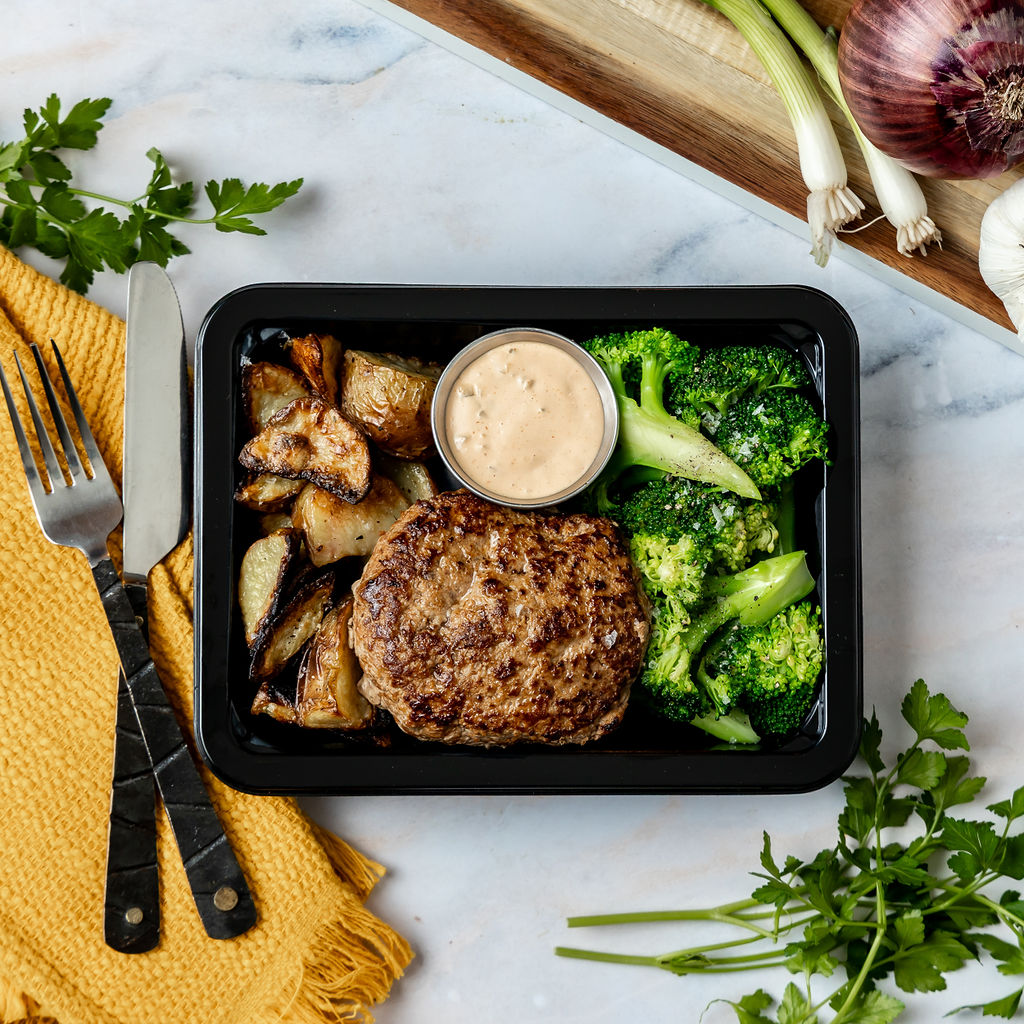 Burger & Potatoes