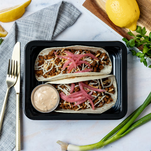 Burger Tacos