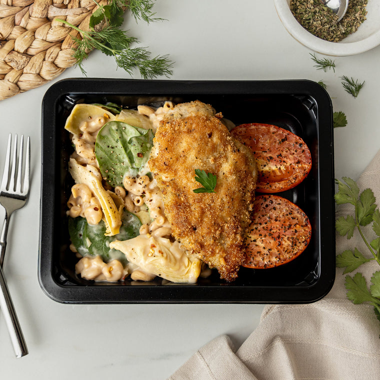 Herb Chicken & Spinach Artichoke Pasta