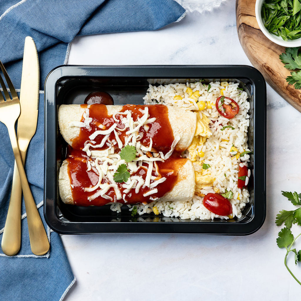 Egg & Cheese Enchiladas