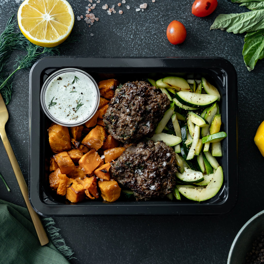 Mediterranean Beef & Tzatziki