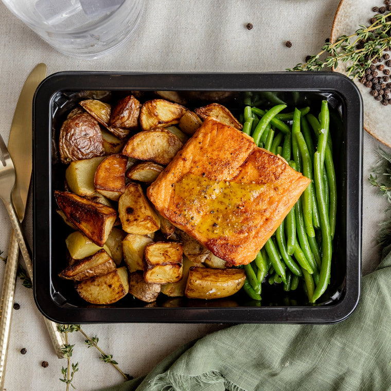 Maple Mustard Salmon