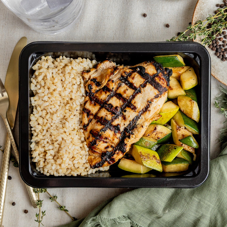 Chicken, Zucchini, & Rice