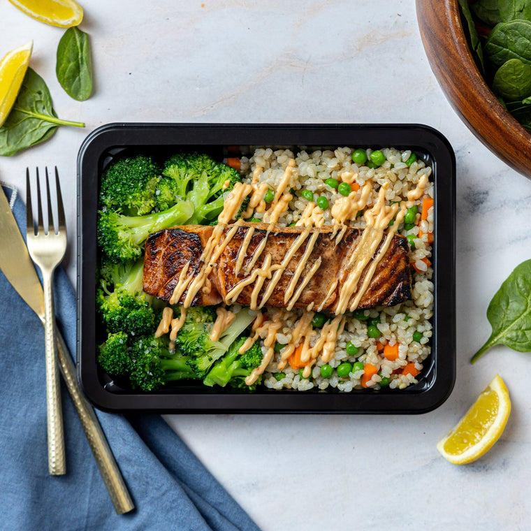 Honey Sriracha Salmon