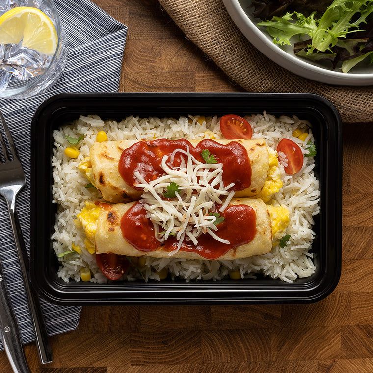 Egg & Cheese Enchiladas