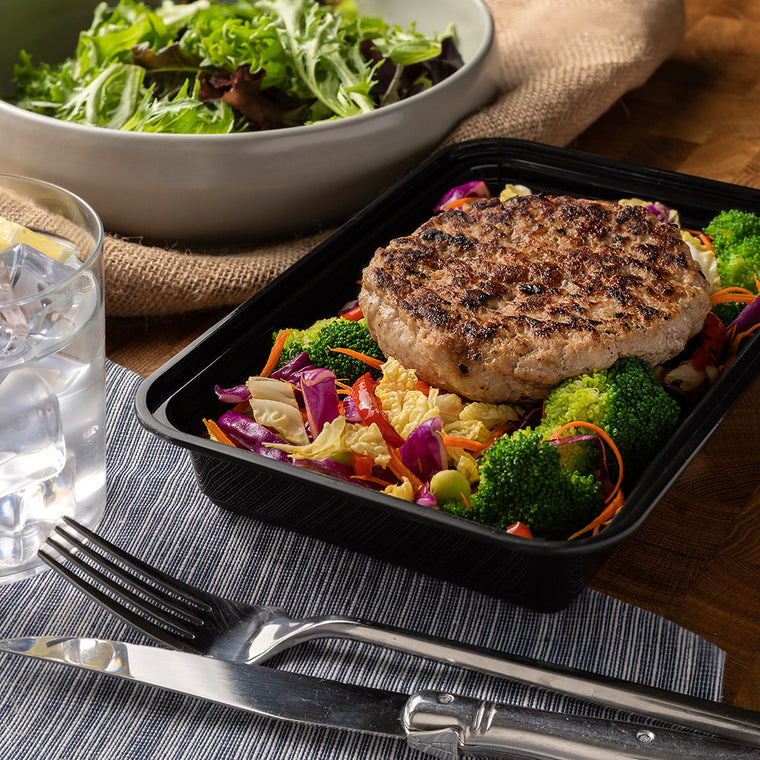 Sweet & Salty Turkey Burger