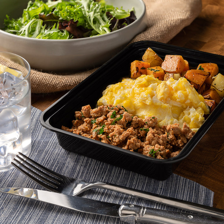 Turkey, Eggs, & Potatoes