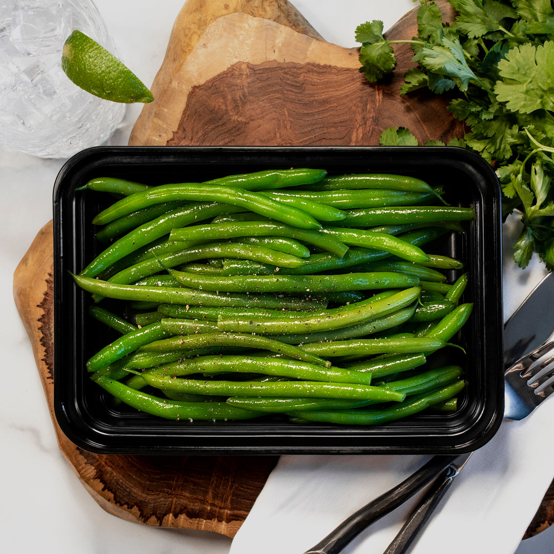 Bulk Green Beans - Fresh green beans tossed in olive oil and salt & pepper